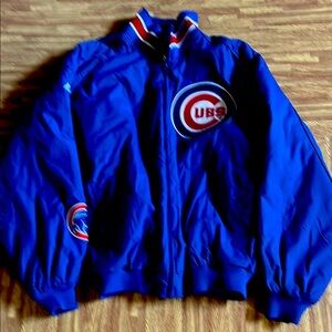 Majestic Men's Chicago Cubs Authentic Collection MLB Jacket Fleece Lined Size XL